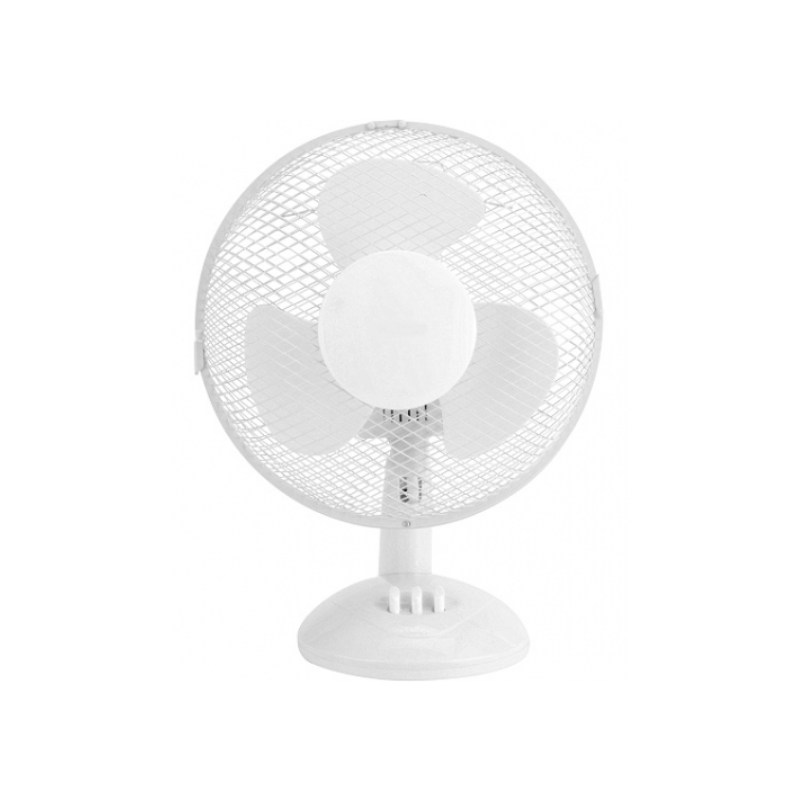 lot de 3 ventilateurs table Lba Home 40 Cm blanc