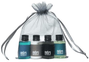 Organzapåse, Grå/Silver