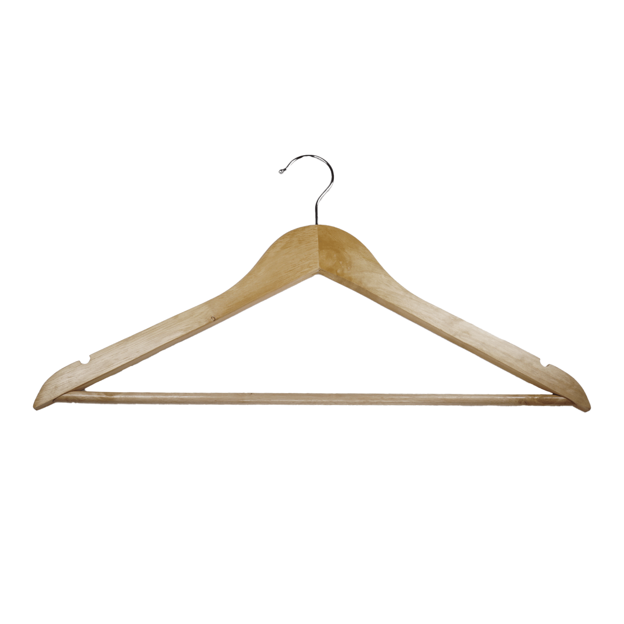 Hanger Edward with crossbar/ skirtcut 45 cm, Nature