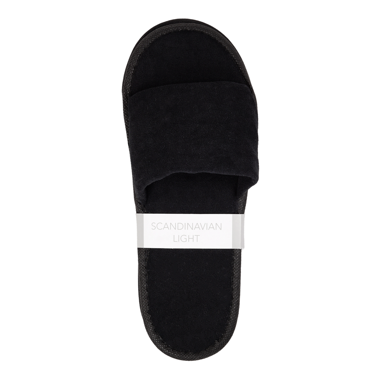 Slippers Comfort SL Velour 29 cm, Black 