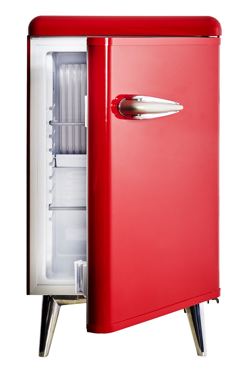 Minibar Edward Retro 40 l, Red