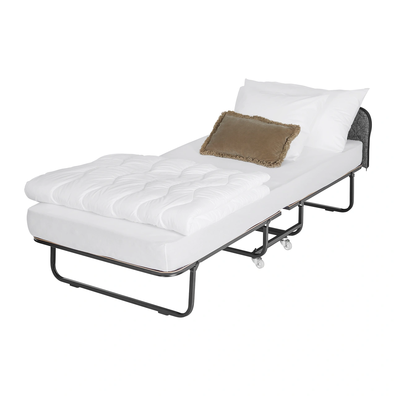 Rollaway folding bed Edward Ritz - Pocket mattress, medium firm