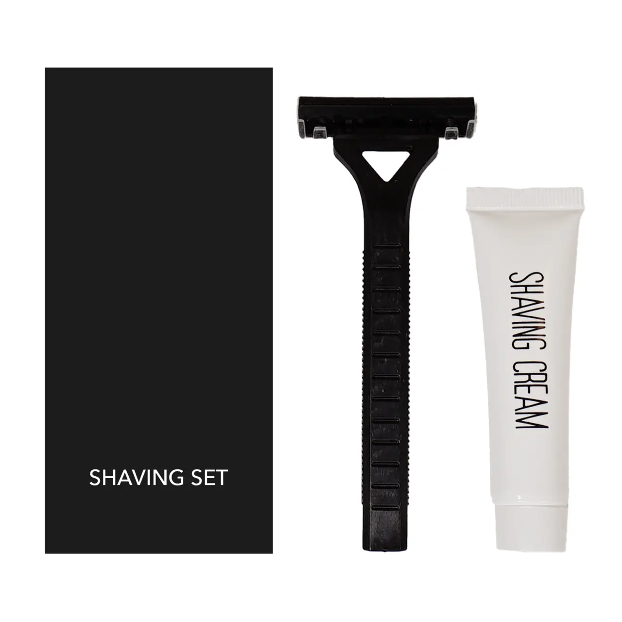 Shaving Set - Black Line