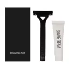 Shaving Set - Black Line