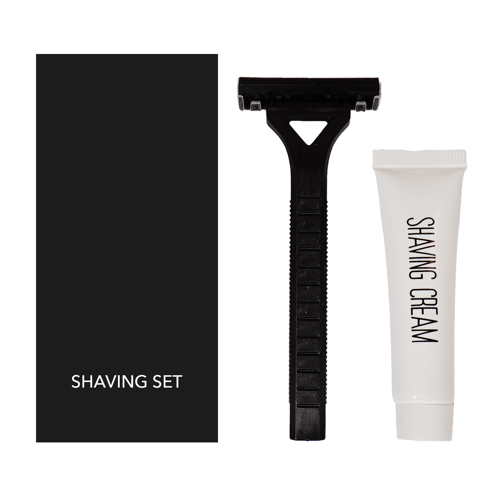 Shaving Set - Black Line