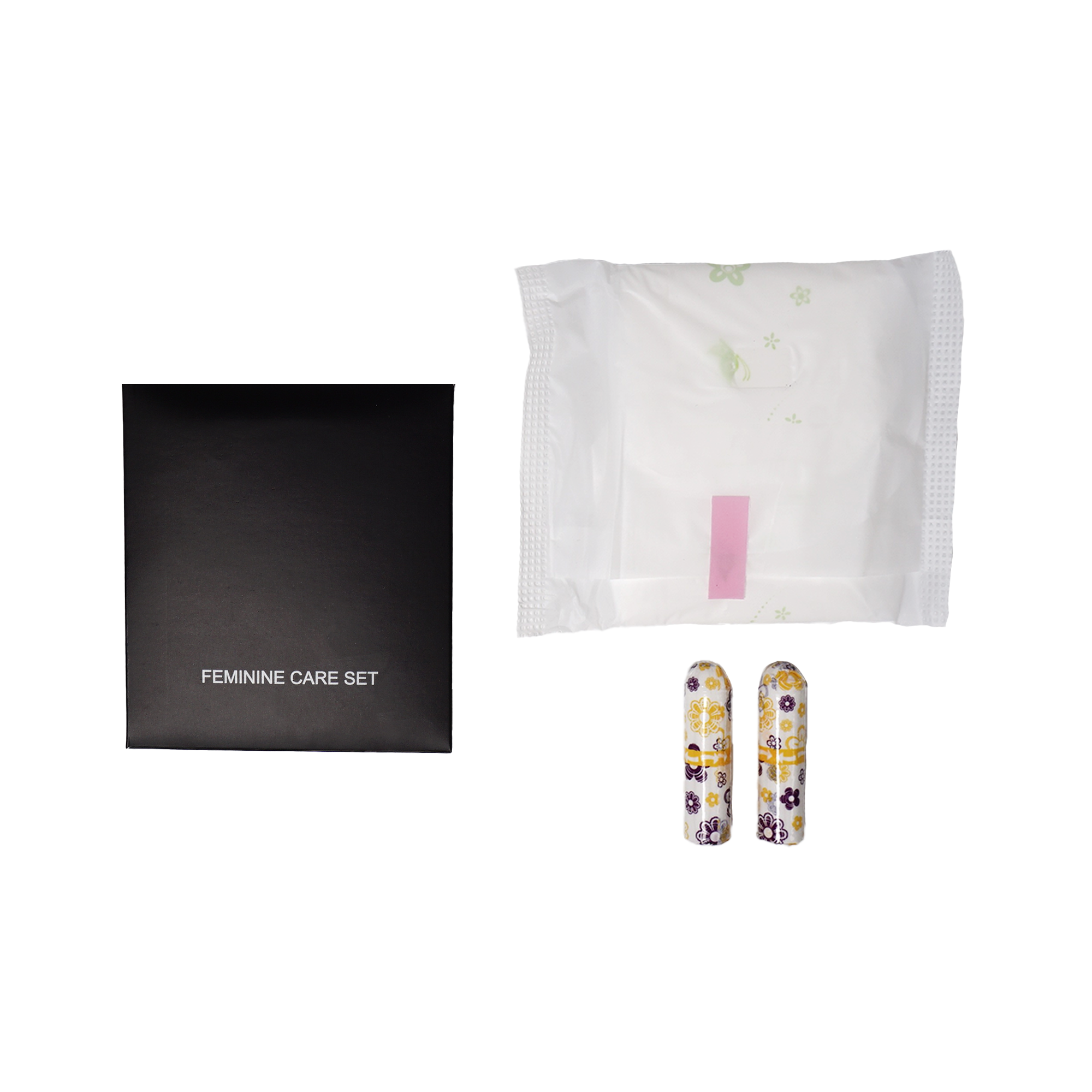 Feminine Care Set - Black Line