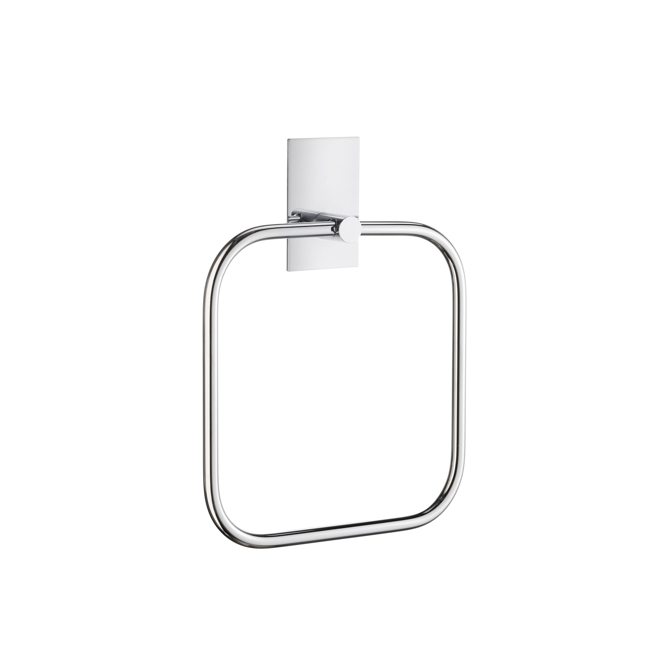 Handduksring BB självhäftande, Polerad Krom