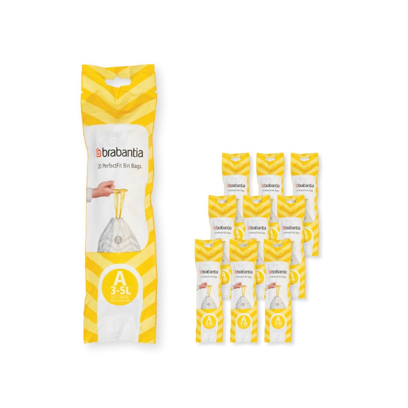 PerfectFit bin bags Brabantia 3 l, Code A