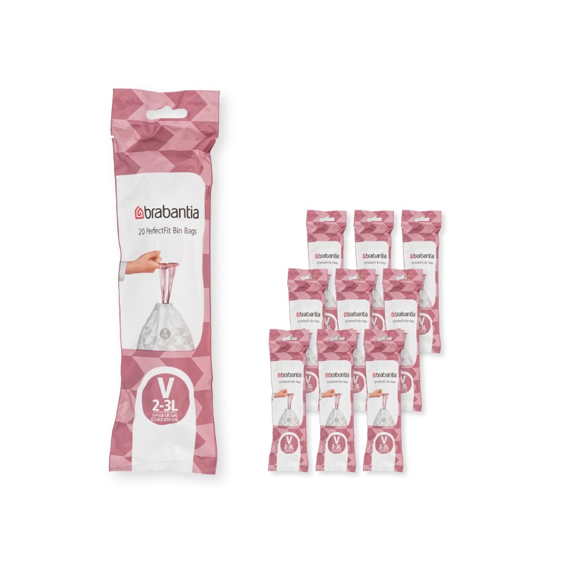 PerfectFit bin bags Brabantia 2-3 l, code V