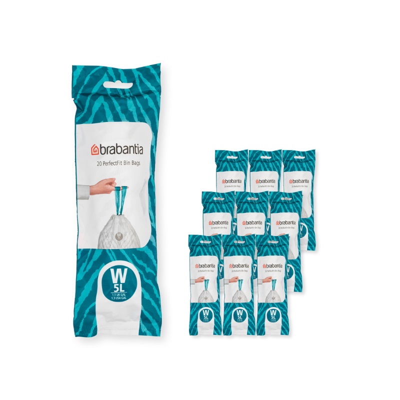 PerfectFit bin bags Brabantia 5 l, code W