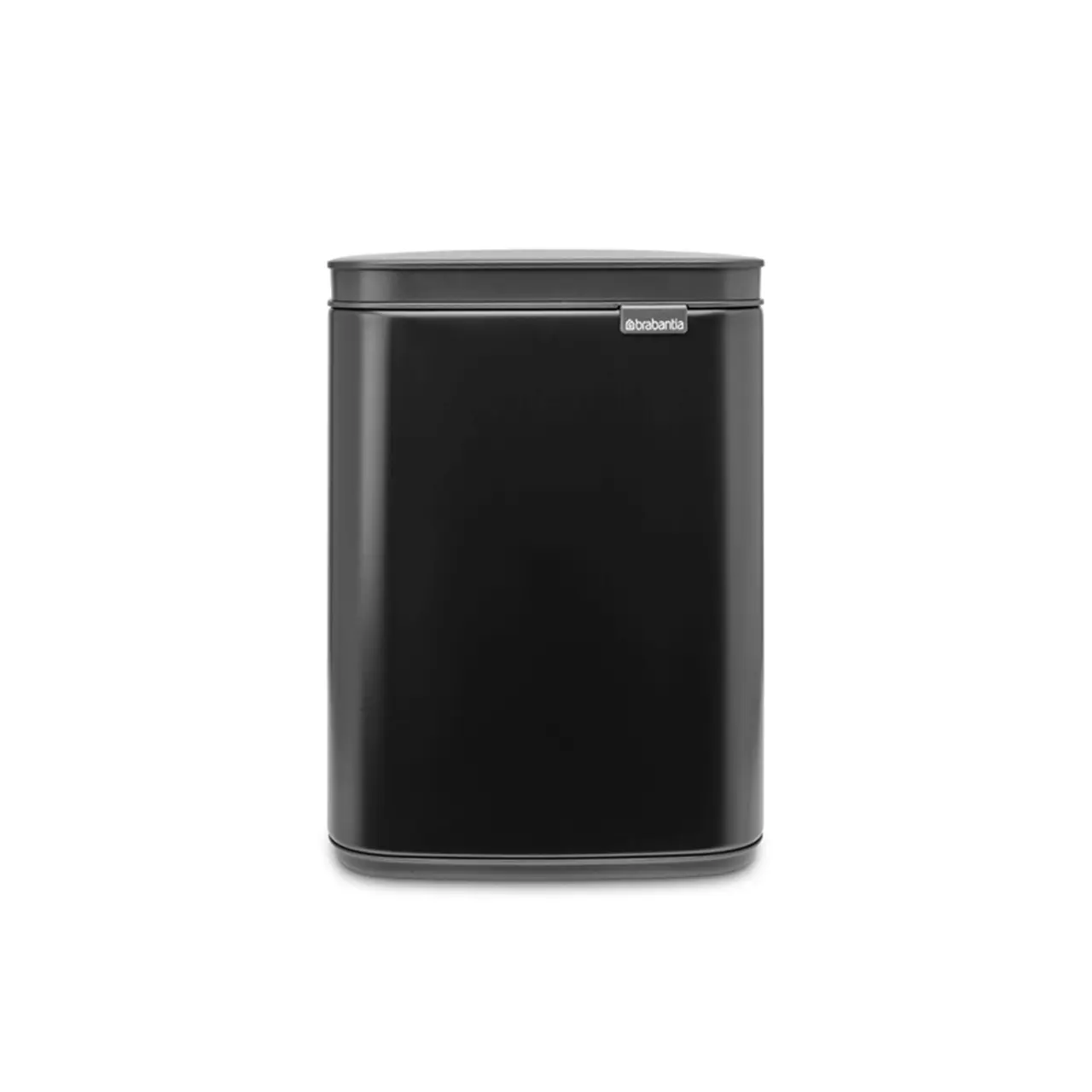 Waste bin Brabantia Bo 4 l, Matt Black. Wall mounted or free standing