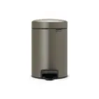 Pedal bin Brabantia Newicon 3 l, Platinum