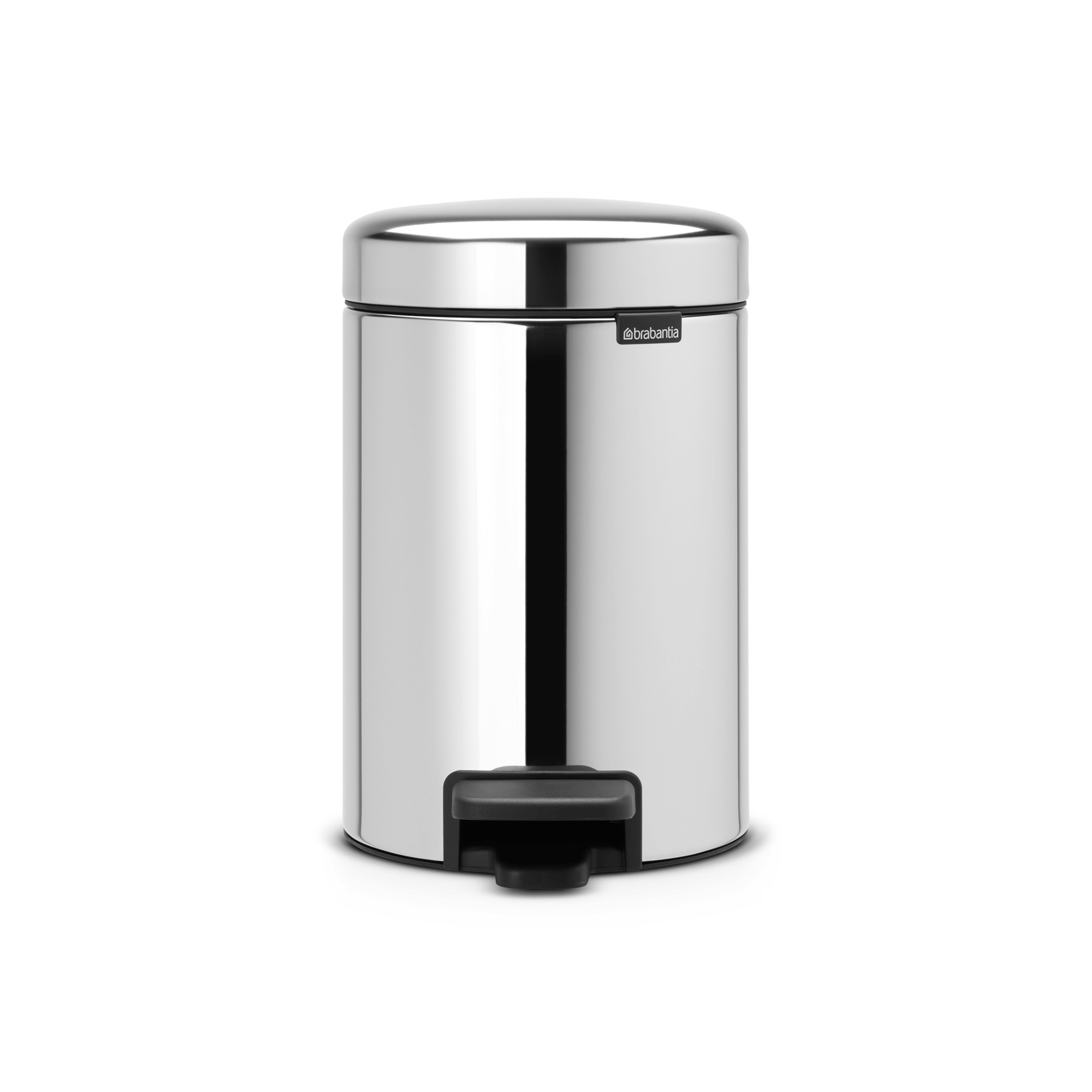 Pedalhink Brabantia Newicon 3 l, Krom, fingerprint proof