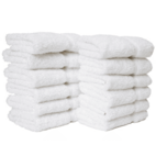 Wash cloth Selected 30x30 cm 600 g, White