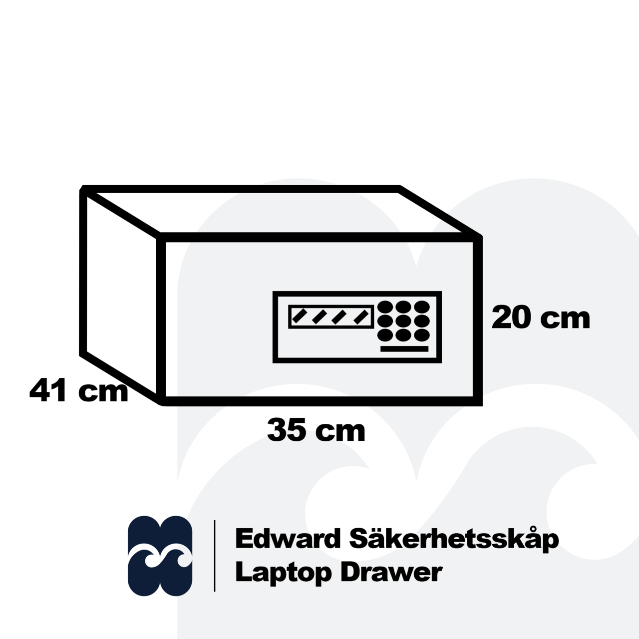 Safe Laptop drawer
