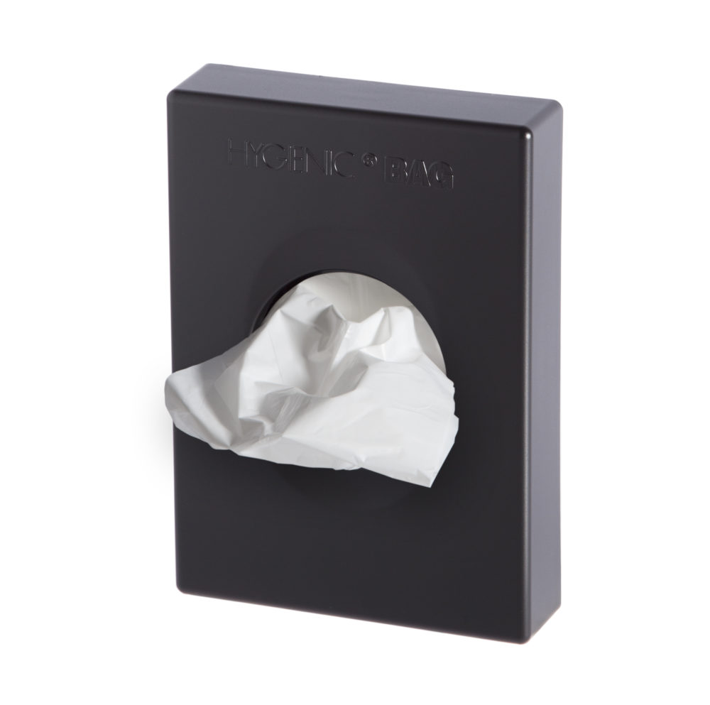 Dispenser sanitetspåse, Matt svart