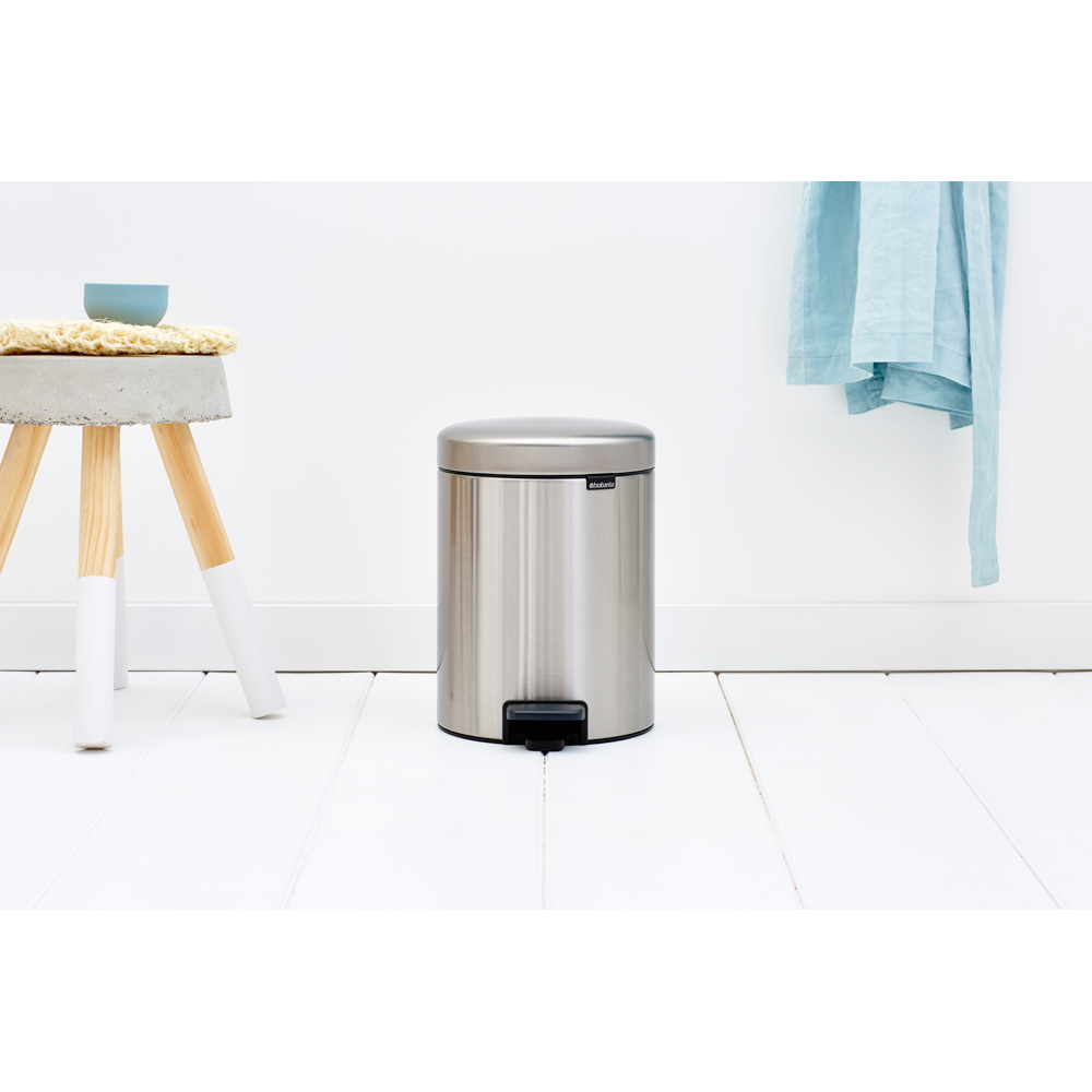 Pedal bin Brabantia Newicon 5 l, Matt Steel 