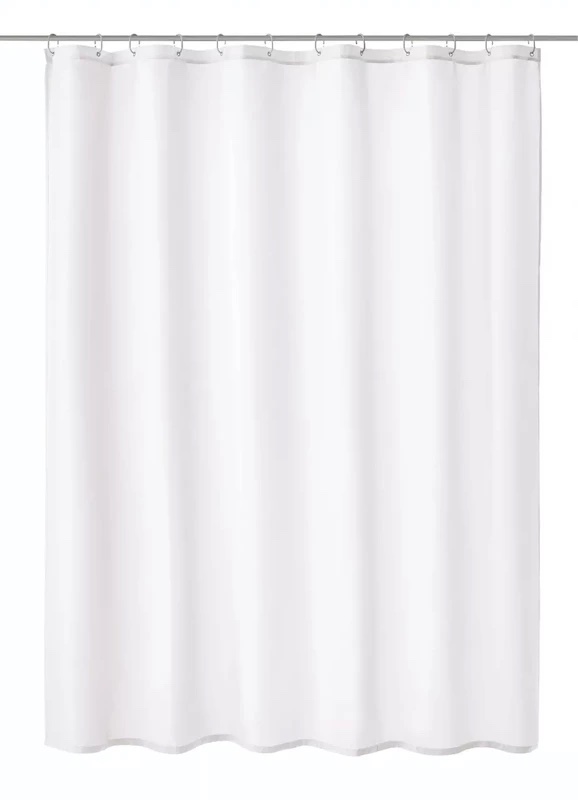Shower curtain 180x200 cm, White
