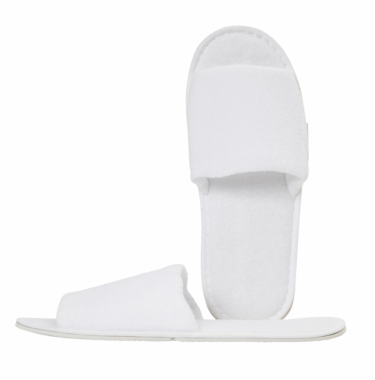 Tofflor Comfort Soft, 28 cm, Vit 