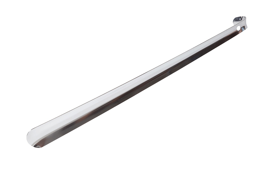 Shoehorn metal 59 cm, Chrome