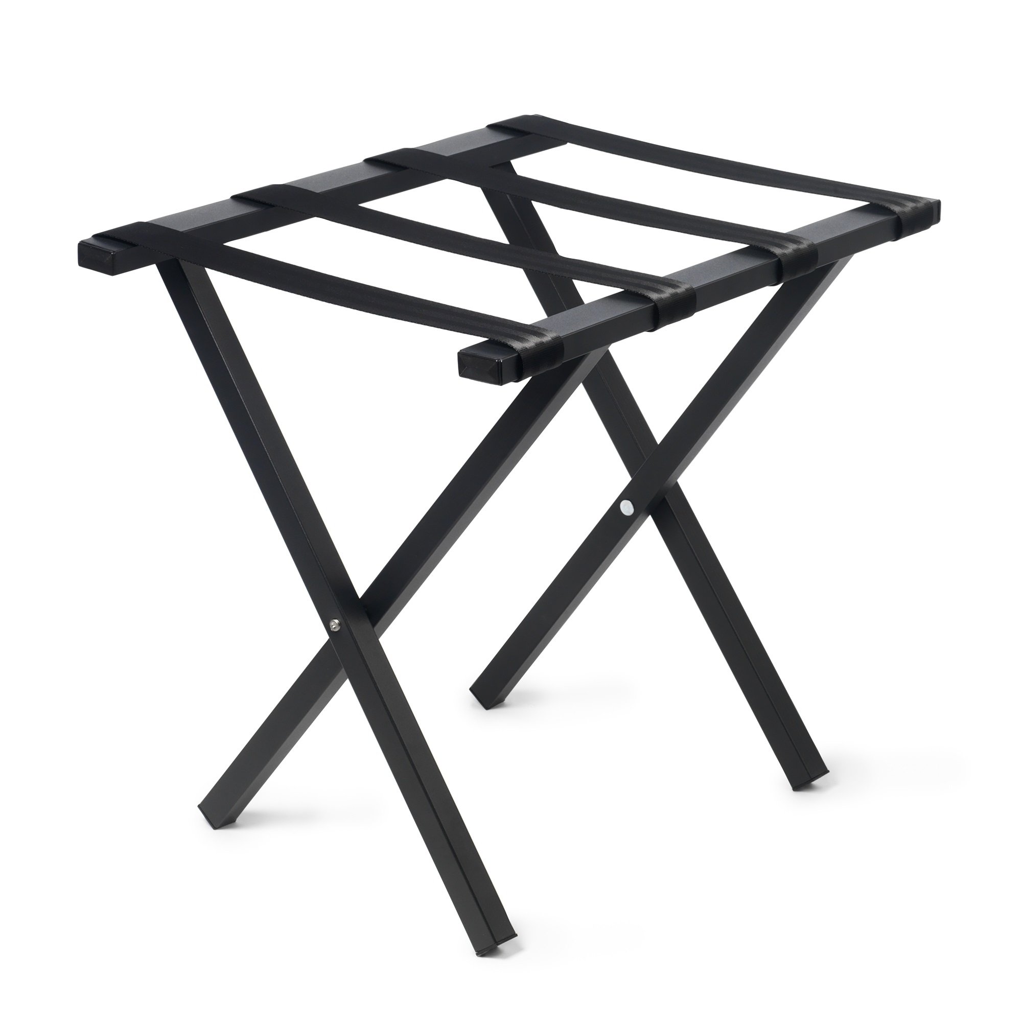 Luggage rack Edward Straight 51x43x56, Matt black powder coated metal