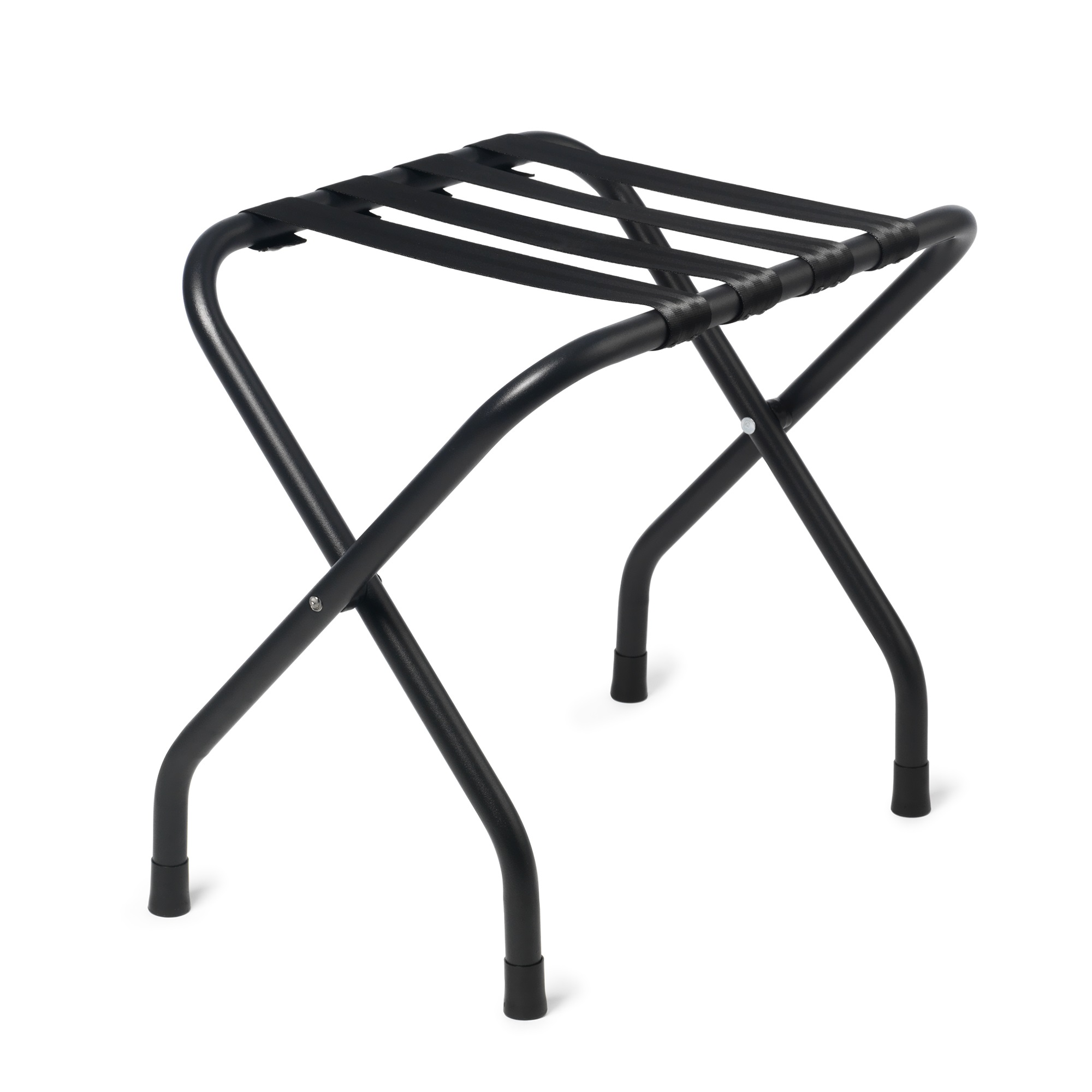 Luggage rack Edward Rounded 50x40x56, Matt black powder coated metal