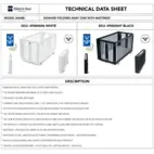 Crib Edward, EU certified through SP, White