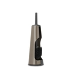 Toilet brush with holder Brabantia, Platinum/Black
