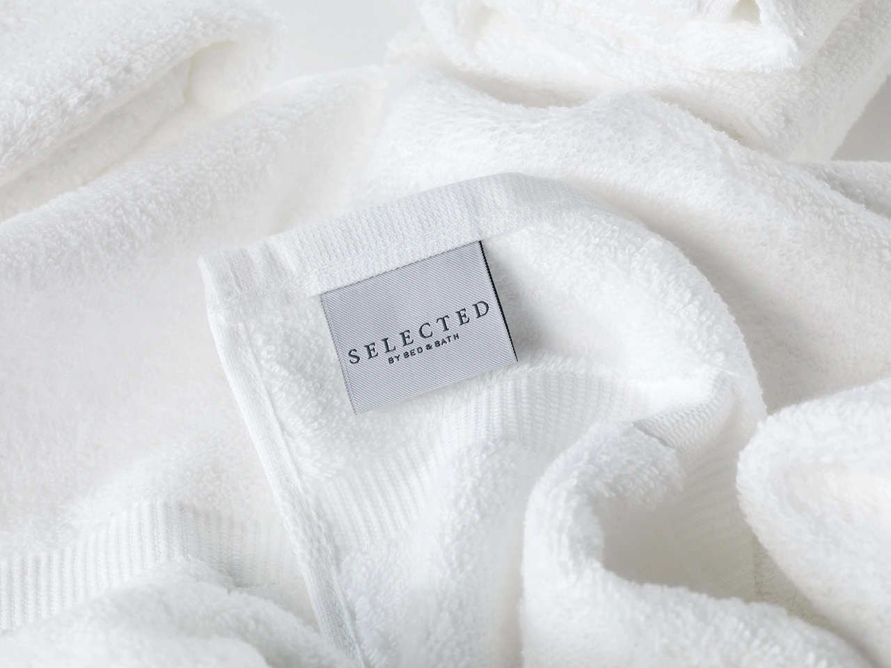 Towel Selected by Bed & Bath 40x70 cm 600 g, White