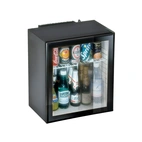 Minibar Edward Absorption 25 l, glass door, Black