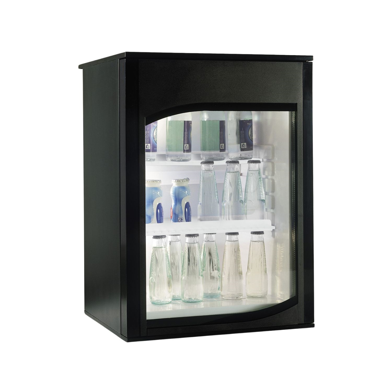 Minibar Edward Absorption 33L. Glass door. Made in Italy