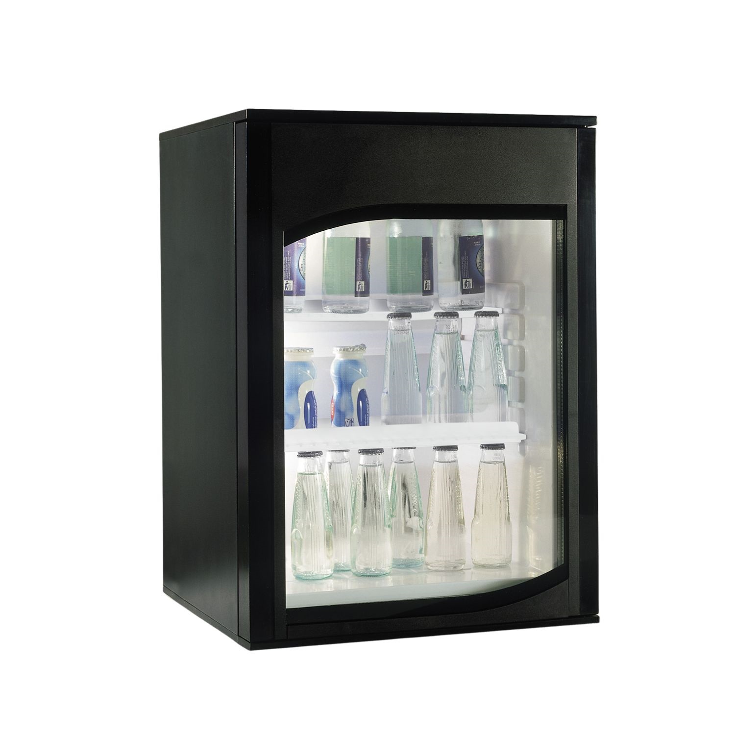 Minibar Edward Absorption 40L.  Glass door. Made in Italy