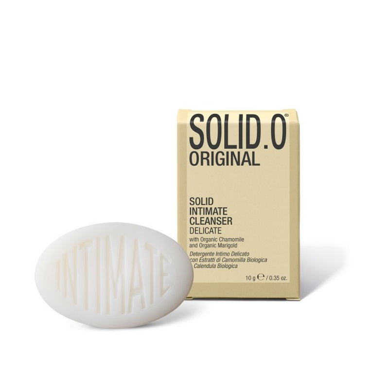 Intimate cleanser SOLID.O Original, Yellow