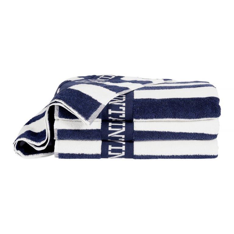 Poolhandduk Scandinavian Vintage 100x180 cm, 500 g Randig