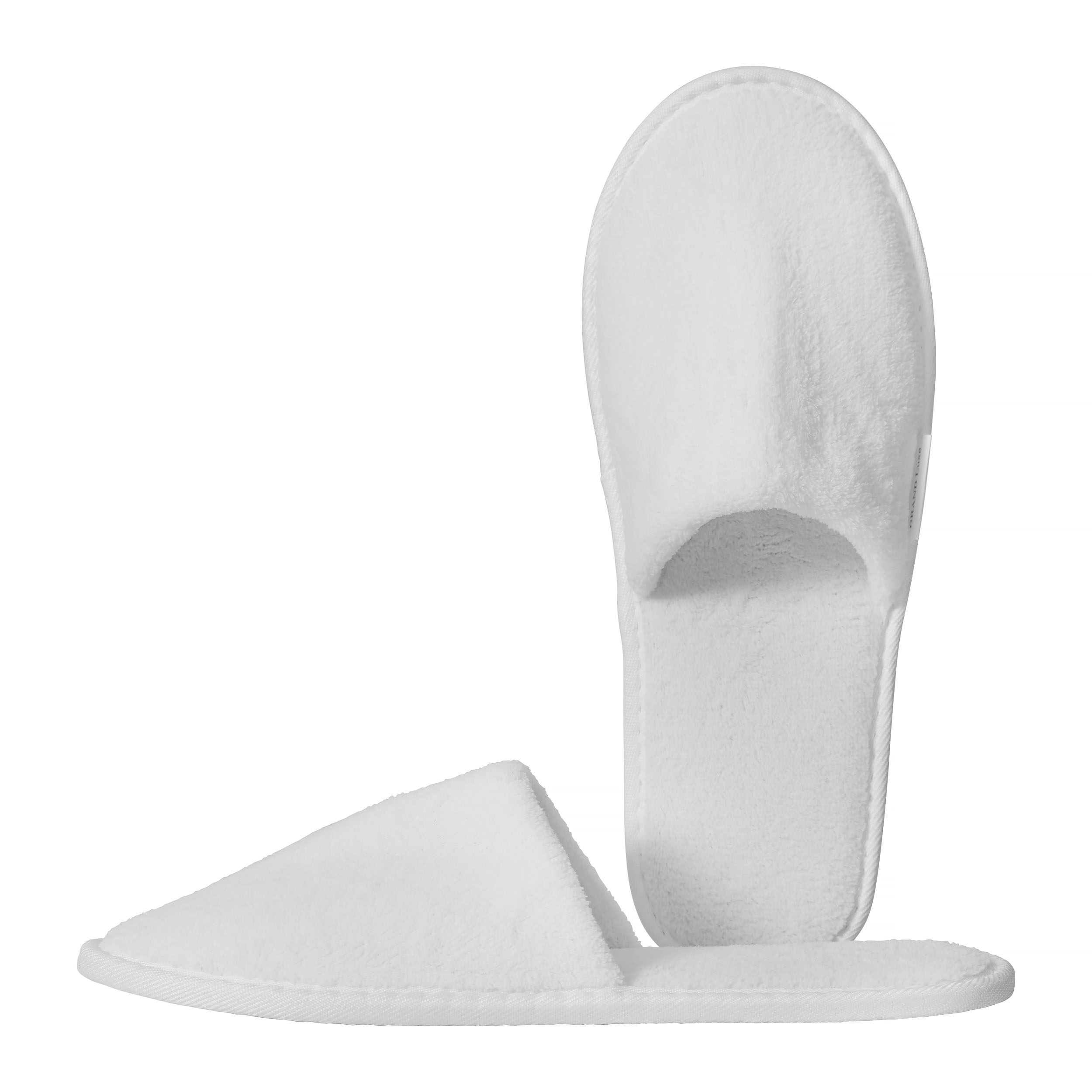 Tofflor Grand Luxe Premium 31 cm, Vit 