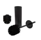 Toilet brush Edward+extra brush head, Matt Black