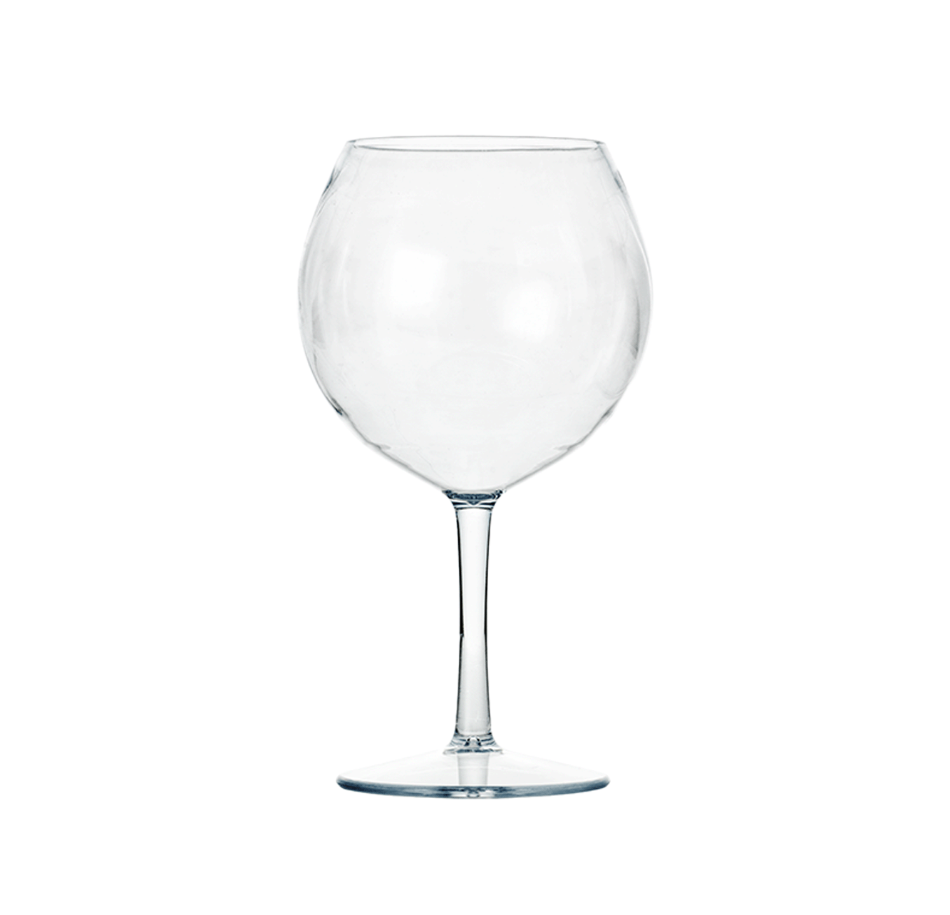 Gin glass PET 60 cl, heat-resistant
