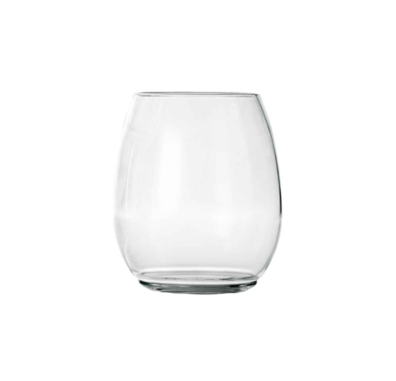 Water glass PET, 38 cl, heat-resistant