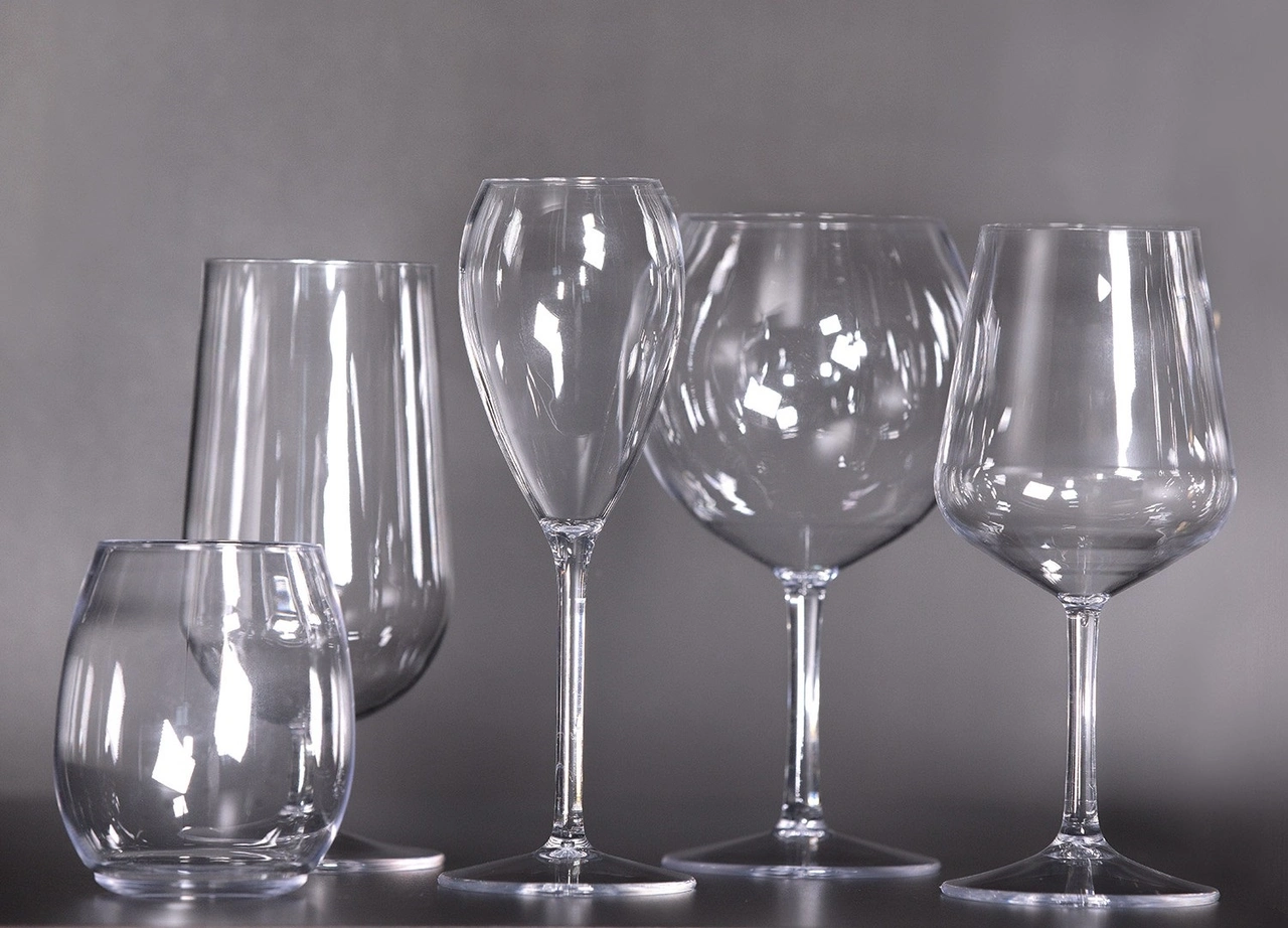 Beer glass PET 50 cl, heat-resistant