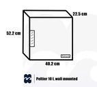 Minibar Edward Peltier 10 l, wall mounted, Black