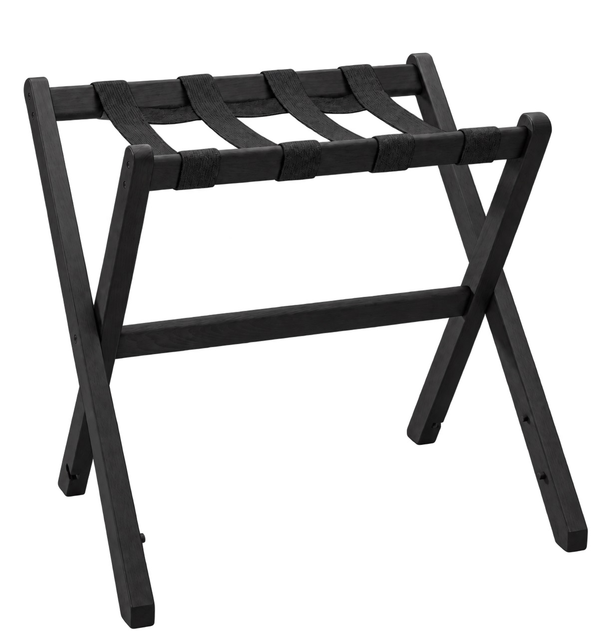 Väskbänk Edward H63xD56xW63, Svart