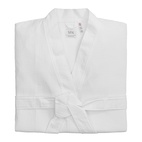 Bathrobe SPA waffel kimono 220 g, White