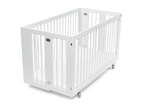 Crib Edward, EU certified through SP, White